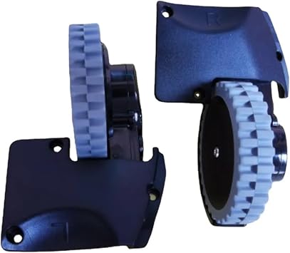 Wheel Motors, Compatible for cecotec Conga 1290 1390 1490 1590 Robot Vacuum Cleaner Spare Parts Accessories Wheel Engine Replacement Color Left and Right Wheel 2pcs