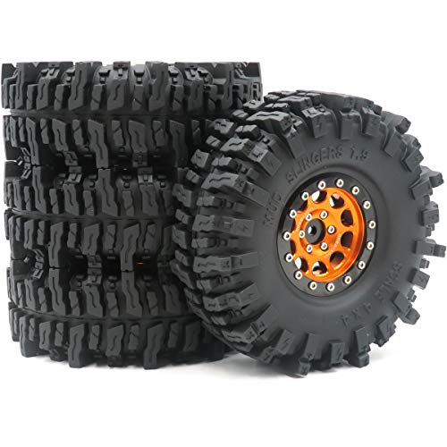 HOBBYSOUL Mud Slingers Tire & Wheel Set
