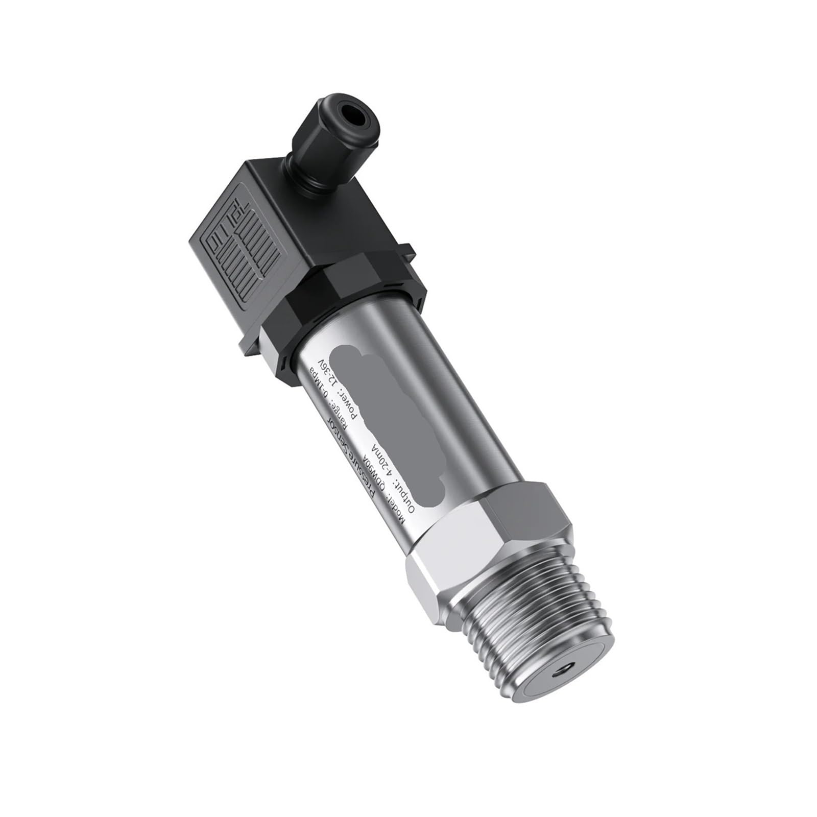 Pxqchavln 0-10V Pressure Transducer 0-16Bar/0-10Bar/100Bar/400Bar/600Bar Water Gas Hydraulic Transmitter Sensor 4-20Ma G1/4(0-10V)