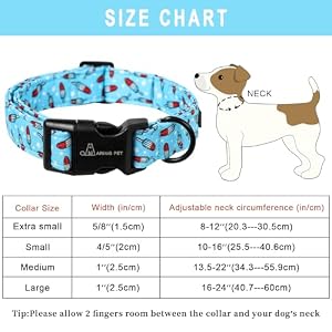 ARING PET Summer Dog Collar-Cotton Lightweight Dog Collars, Adjustable Pet Collar Puppy Collars with Quick Release Buckle for Small Medium Large Dogs ARING PET Summer Dog Collar-Cotton Lightweight Dog Collars, Adjustable Pet Collar Puppy Collars with Quick Release Buckle for Small Medium Large Dogs