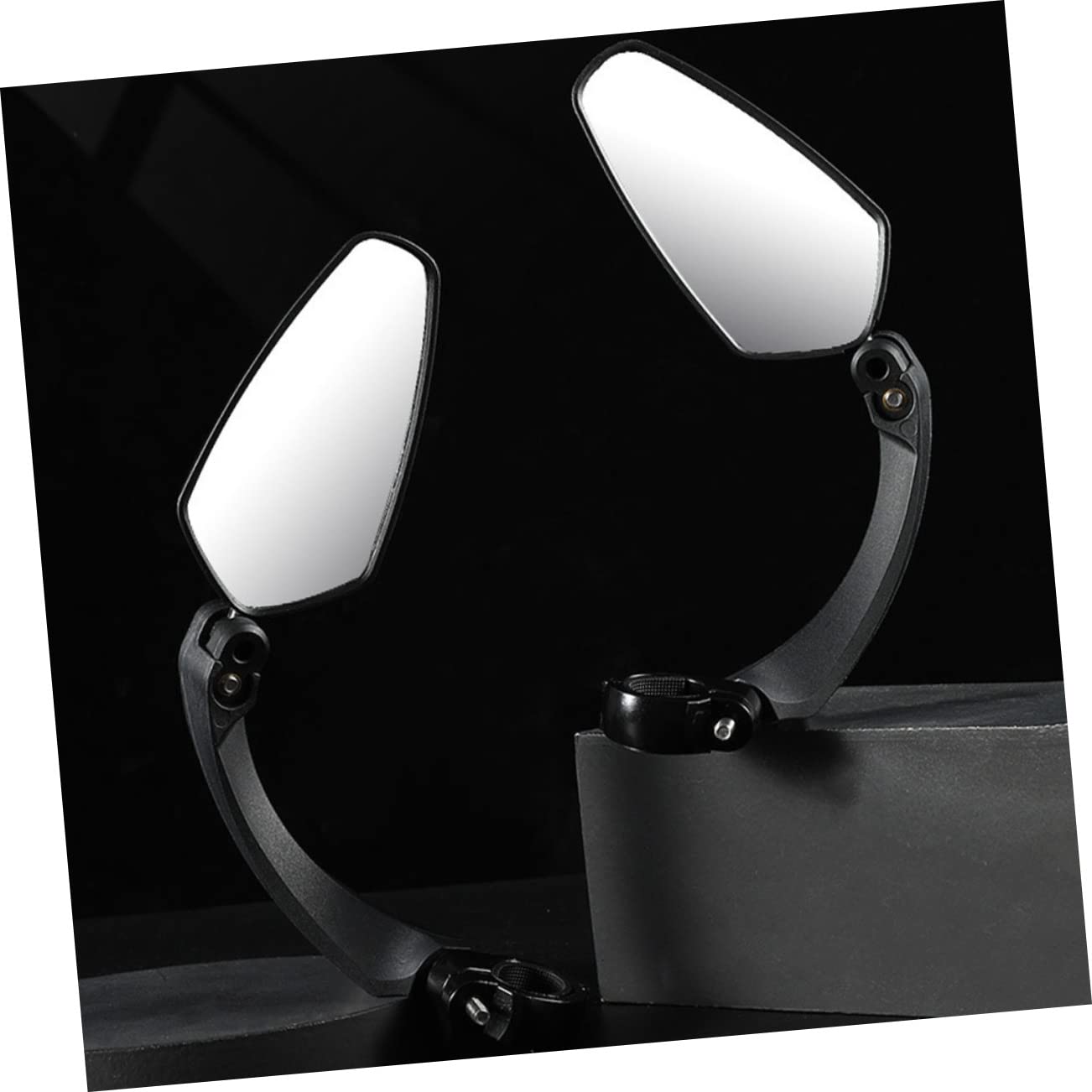 YARNOW 3pièces Rétroviseur De Vélo Rotatif à Degrés Miroir Arrière Pour Vélo De Et Route Accessoire Pratique Pour Visibilité Et Sécurité Droit