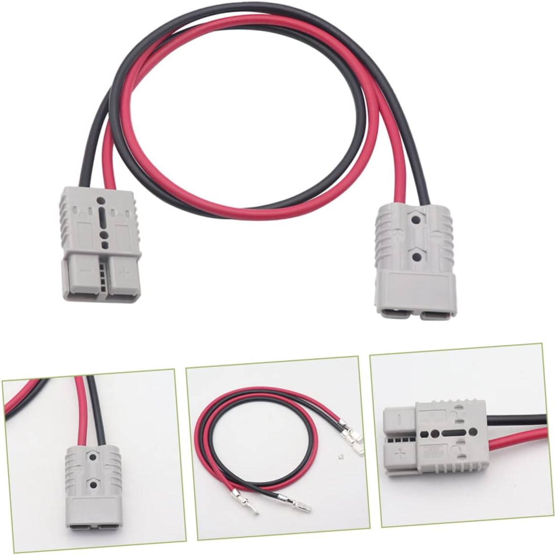 175a 600v Connector Cable 6awg Car Battery Wire Extender Cable for Motor Tractor