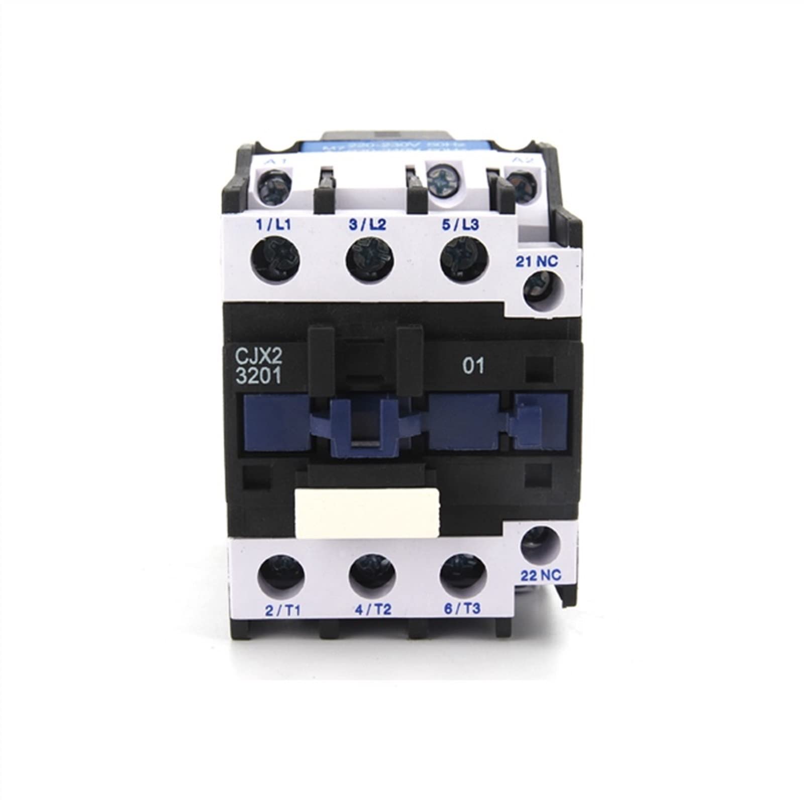 Contacteur AC 32A CJX2 48V contrôle moteur triphasé avec fixation rail DIN stable