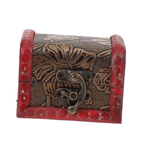 SUPVOX Boys and Girls's Pirate Treasure Chest Toy Acrylic Gemstones Large Treasure Box Pirate Decorations Set