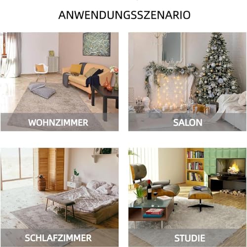 Tapis moderne géométrique jaune et beige 150x180 cm lavable