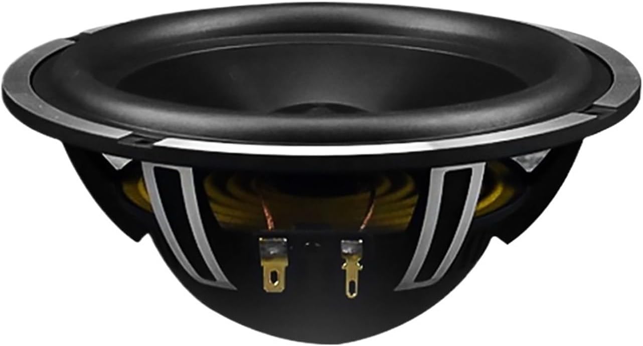 1pc 6.5 Inch Mid Range Woofer Speaker Horn 4 Ohm 50W Aluminum Sound Loudspeaker High Performance Fever Car Audio Speaker