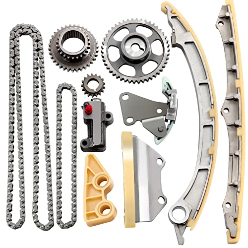 OCPTY Engine Timing Chain Kit Sets TK10790 TS11833 fits For Acura ILX 2013-2015 TSX 2009-2014 For Honda Accord 2008-2015 Civic 2012-2015 Crosstour 2012-2015 CR-V 2010-2011 2.4L