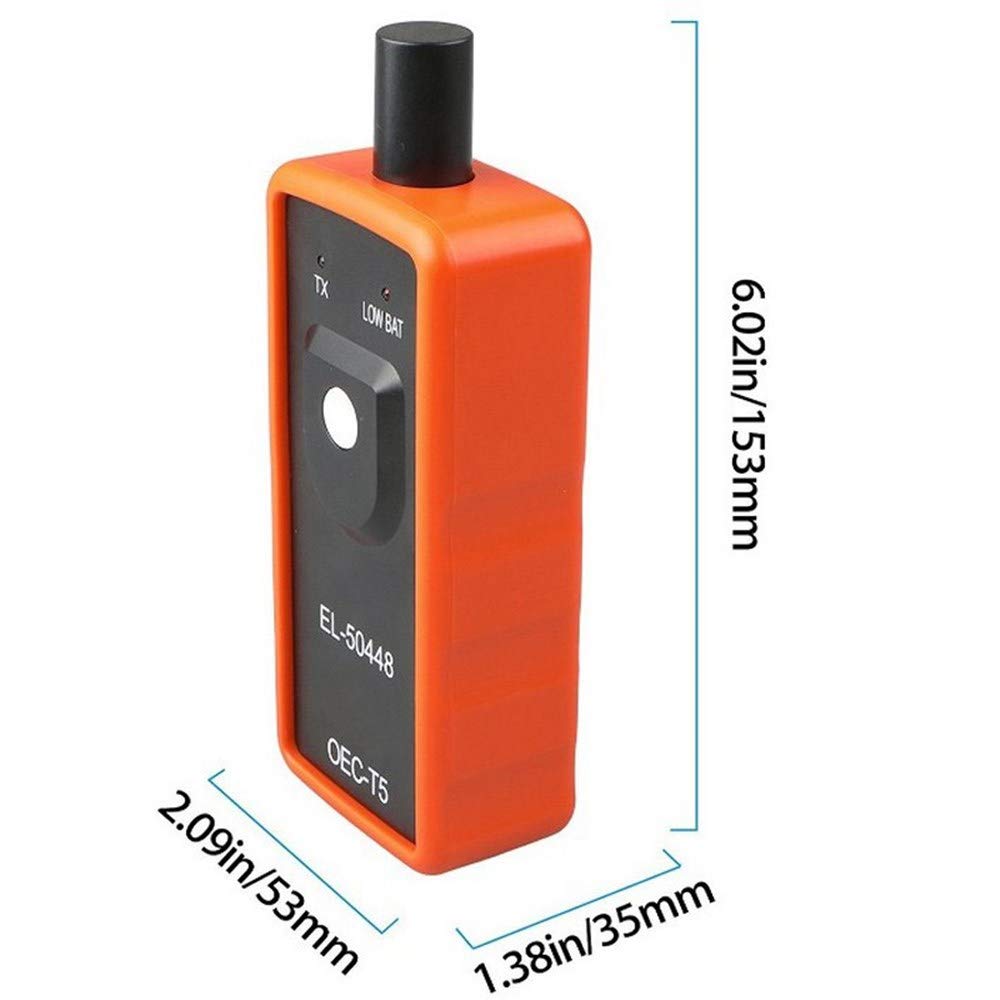 Tpms El-50448 Oec-t5 pour Opel - gm Système de surveillance de la