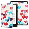 HoYiXi Custodia per 6 pollici Nuovo Kindle 11ª Generazione Modello 2022 Slim Cover Case in Pelle – cuore