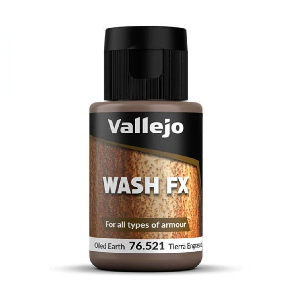 Vallejo Model Color 35 ml Wash Paints - Oiled Earth