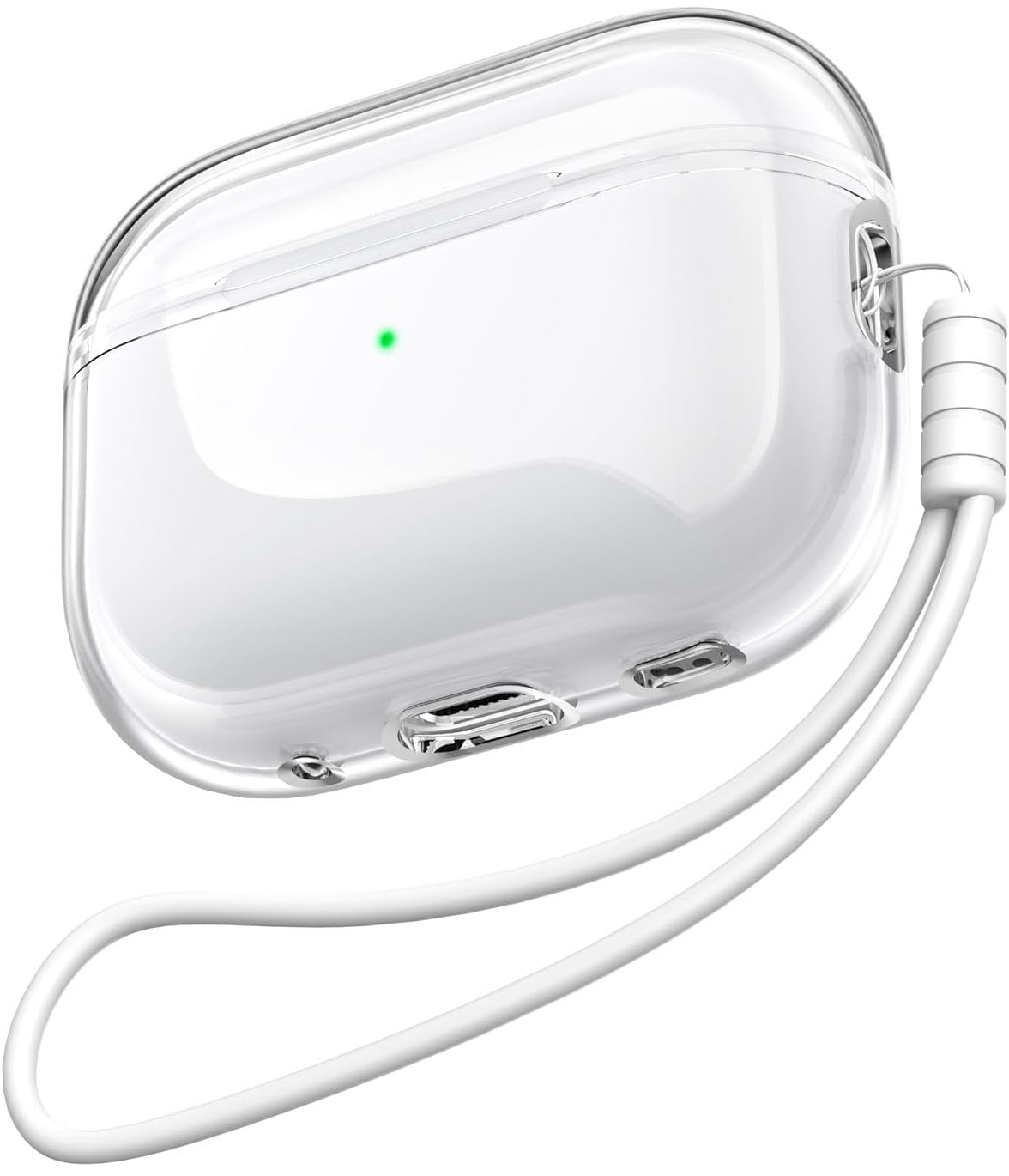 Jivitam for Apple AirPods Pro 3 ​​​​​​​Case Cover with Keychain