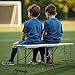 IWDOO 6ft Folding Bench 2 Pack, Plastic Folding Bench for Picnic Camping Dining Party Garden, 6 feet Foldable Benches for Soccer Multipurpose Entertaining Activities, Smooth HDPE Tabletop, White