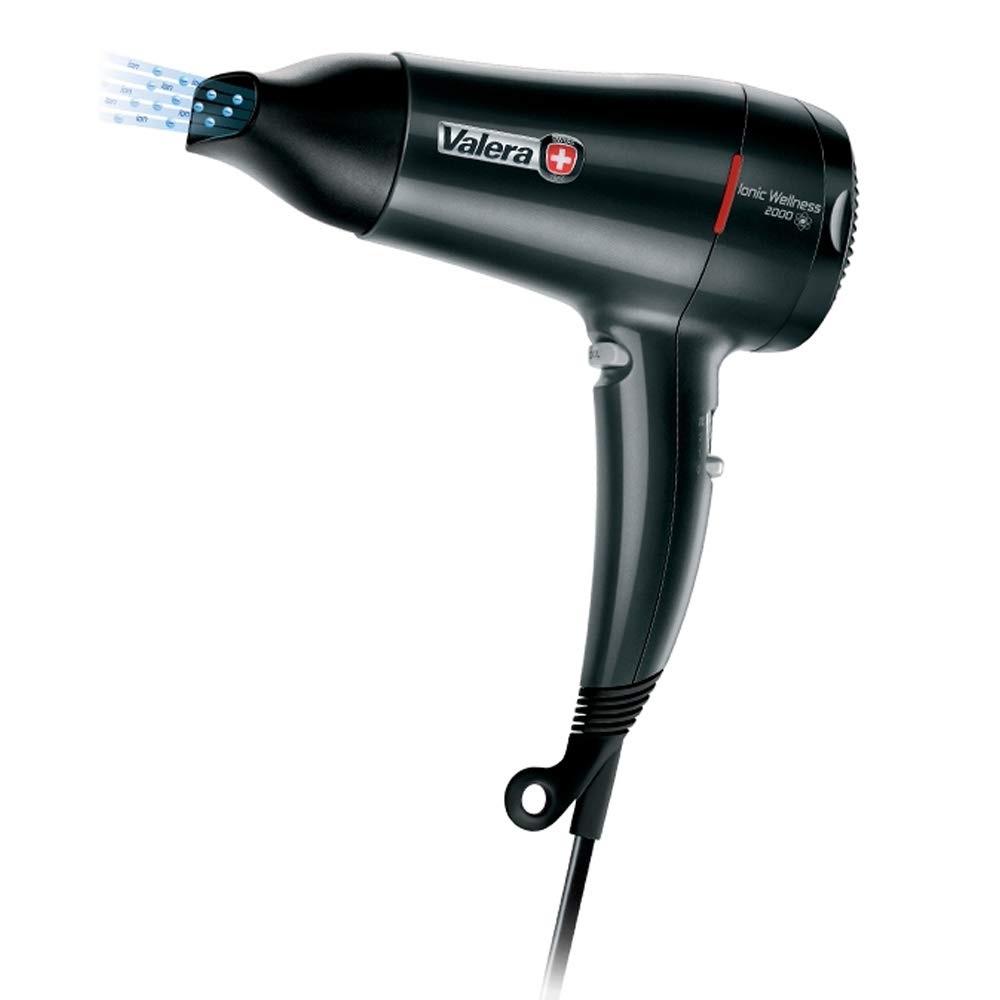 Valera 545.08,Valera 545.08 Hair Dryer Wellness Ionic 2000, Ionic, Color, Swiss, Black,
