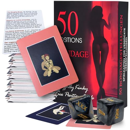 Prosixtoy Juego Sexo Eróticos para Pareja - 50 Cartas de...
