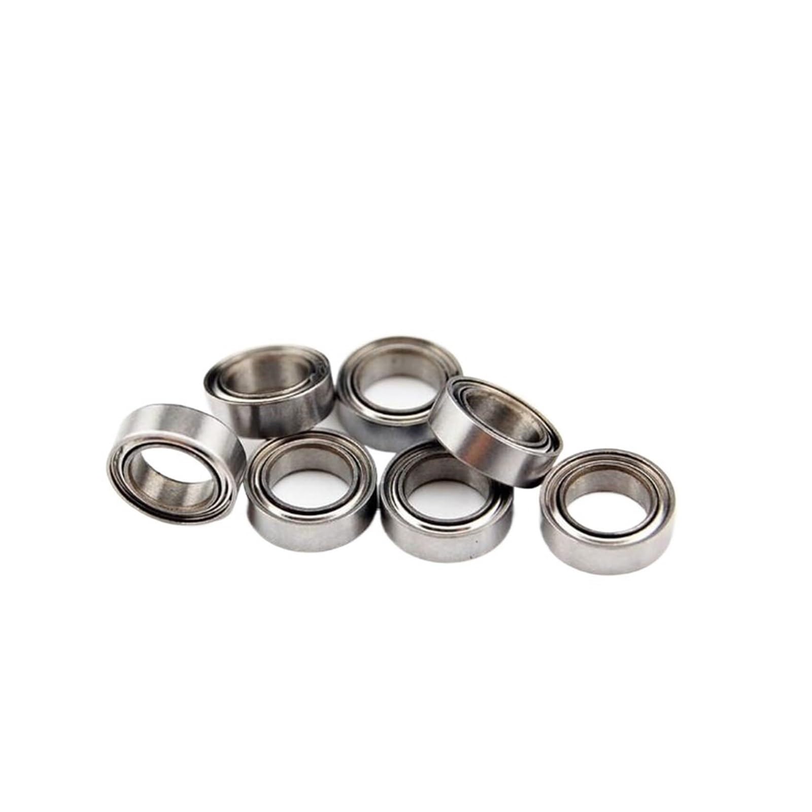 Otenc Mr105zz Bearings, Bearing 10/20/50Pcs 5 * 10 4 Mm Metal Shielded Steel Miniature Mr105 Zz Abec-5 Ball Bearings L-1050Zz Mr105-2Z 5X10x4mm(50Pcs)(50Pcs)