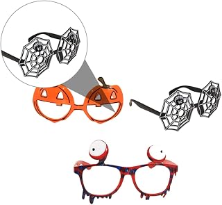 3 Pçs Óculos De Halloween Óculos De Sol Para Baile De Formatura Óculos De Cosplay Óculos De Sol Infantis Óculos De Cosplay Prop Armações De Óculos De Brincadeira Vestir-Se Óculos