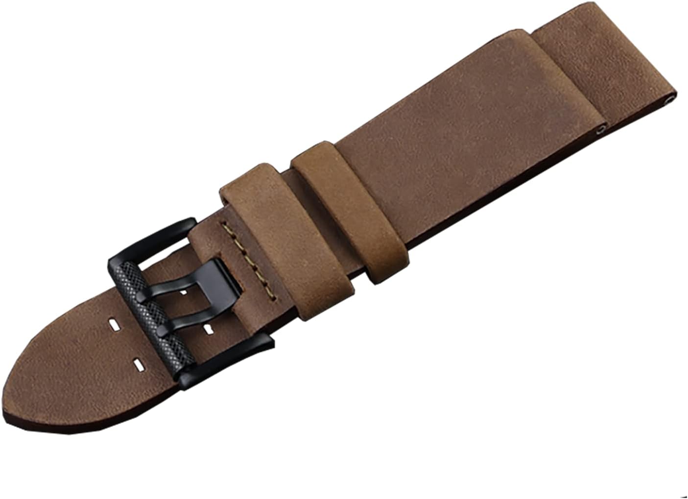 26mm Vintage Watch Straps Double-sided Crazy Horse Leather Watch Band Compatible With Luminox 1879 1940 1920 1925 1927