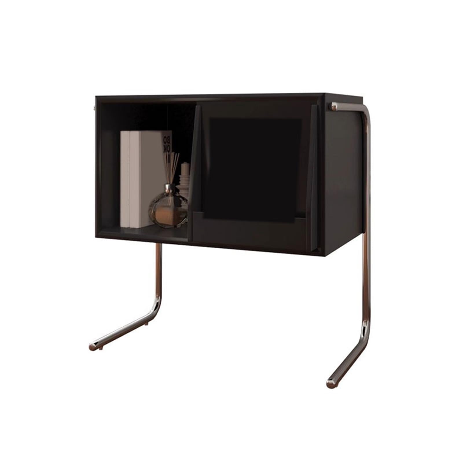 Dh2yjnbf3 One Color Office Wooden Vinyl Record Cabinet With Sliding Display Record Holder Rack