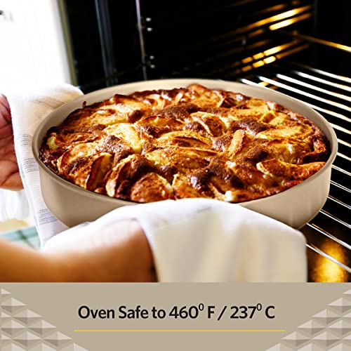 Glad GLD-78014 Round Baking Pan Nonstick-Heavy Duty Metal Bakeware For Cakes And Desserts thumb #2