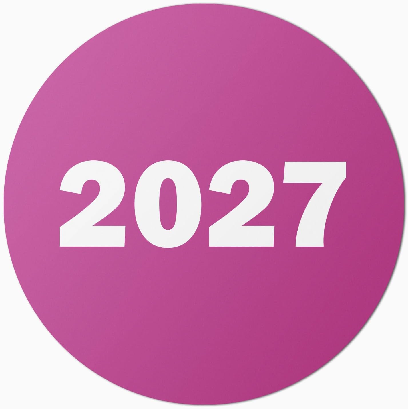 2026 Year Labels (0.75 inch, Round, Teal - 600 Labels) Circle Color Coded 2026 Labels for Class of 2026 Graduation, Medical Files, Book Keeping or Inventory Supplies