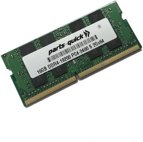 16GB Memory for Dell Inspiron 15 5000 Series (5565) DDR4 2RX8 SODIMM 2400MHz RAM