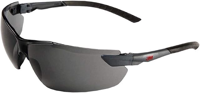 3M Safety Glasses, Anti-Scratch / Anti-Fog, Grey Lens, 2821