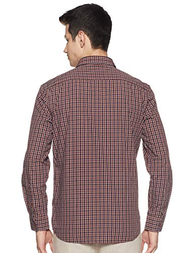 Image of Marks & Spencer Men's Regular (Shirt RED Mix 2XL)