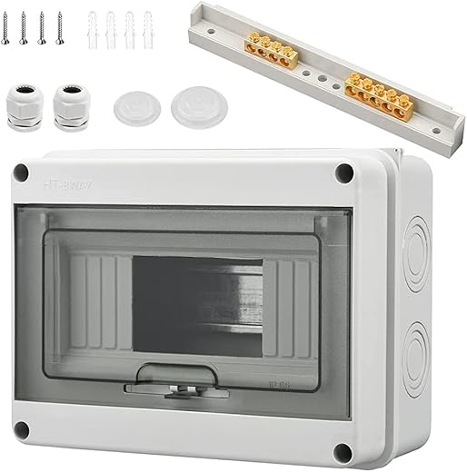 Wetterfester Sicherungskasten IP65 für Gärten und Bauernhöfe – 5 Module