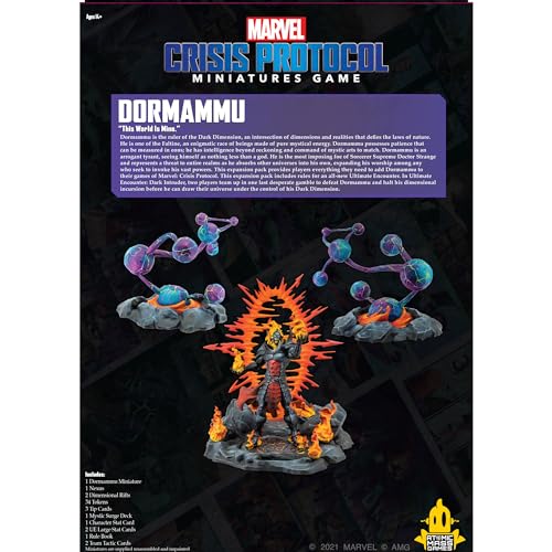 Marvel Crisis Protocol Dormammu extension contre la lassitude des parties de jeu classiques