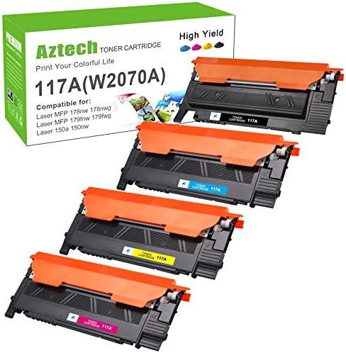 قیمت و خرید کارتریج تونر سازگار Aztech برای HP Color LaserJet Pro MFP  M281fdw M254dw M254nw M281fdn M280nw M254dn M281cdw Toner سازگار برای HP  203A 203X CF540A CF540X CF541A CF542A CF543 برند