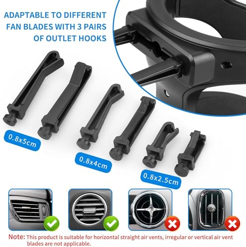 Aronex Car Cup Holder for Air Vents (1PCS) - Image 7