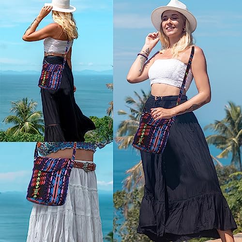 Image of Satchel Saddle Pocket Swing pack Bag Collection Messenger Shoulder Bag Travel Purse Wallet