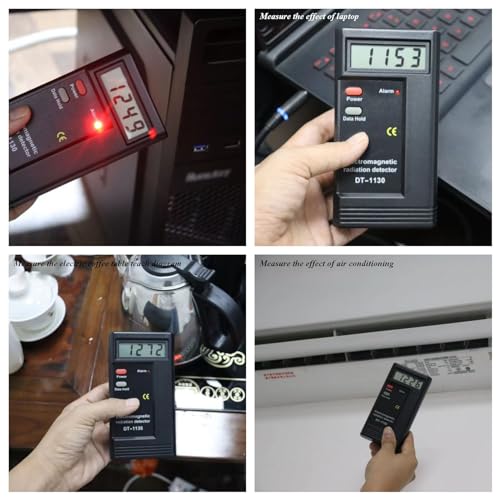 Detector Digital Portátil de Radiación EMF Recargable miniatura 4