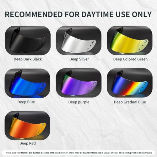 Image of PSLER Shatterproof Helmet Visor for Airform Airmada Airframe pro,Deep Gold | Impact-Resistant ,UV400 Protection, Motorcycle Tinted Face Shield Replacement for icon Airform Airmada Airframe pro ic04