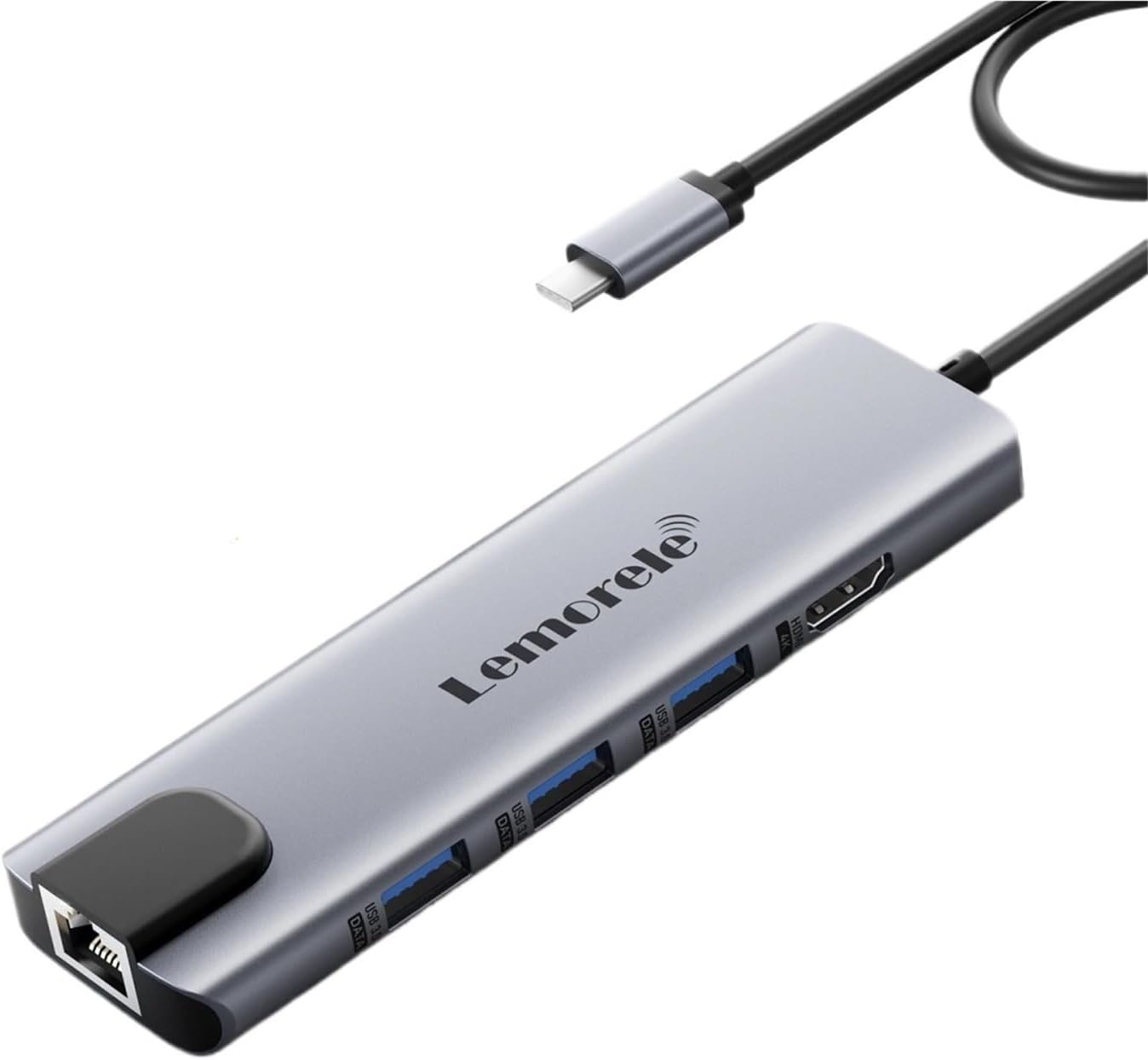 Hub USB 3.0 Tipo C 9 en 1 TC39 con HDMI y PD para Laptop