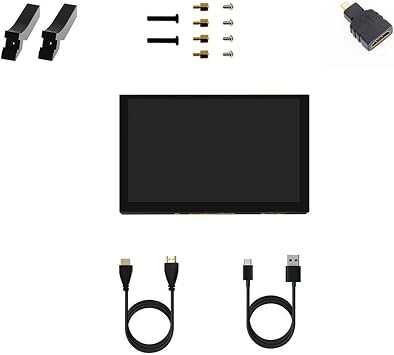 5" Capacitive Touchable LCD Display 1024x600 Screen Display Monitor Panel