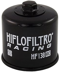 Filtre à Huile Haut de Gamme Hiflofiltro Hf138rc Noir