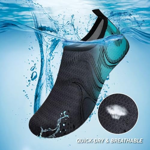 Image of IceUnicorn Water Shoes Men Women Beach Swim Aqua Barefoot Socks Pool Quick Dry Yoga