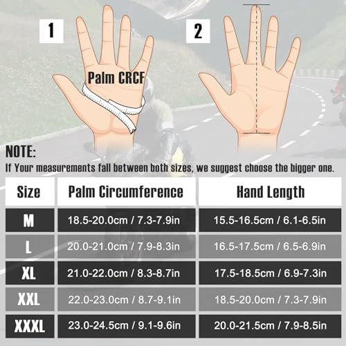 Cofit CO2513DUMGLVL Motorcycle Gloves For Men And Women thumb #4