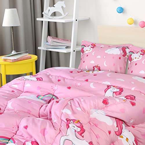 Utopia Bedding All Seasons 1 Twin Size Unicorn Comforter Set With 2 Pillow Shams And Standard Size 2 Pack Bed Pillows For Sleeping Standard Size #TOP3