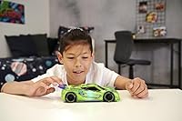 Vista 7 de Dickie 203763009 Light Streak Speed Tronic 203763009 - Vehículo de 7.9 in con función de sonido y luz de fricción retro para edades de 3 años