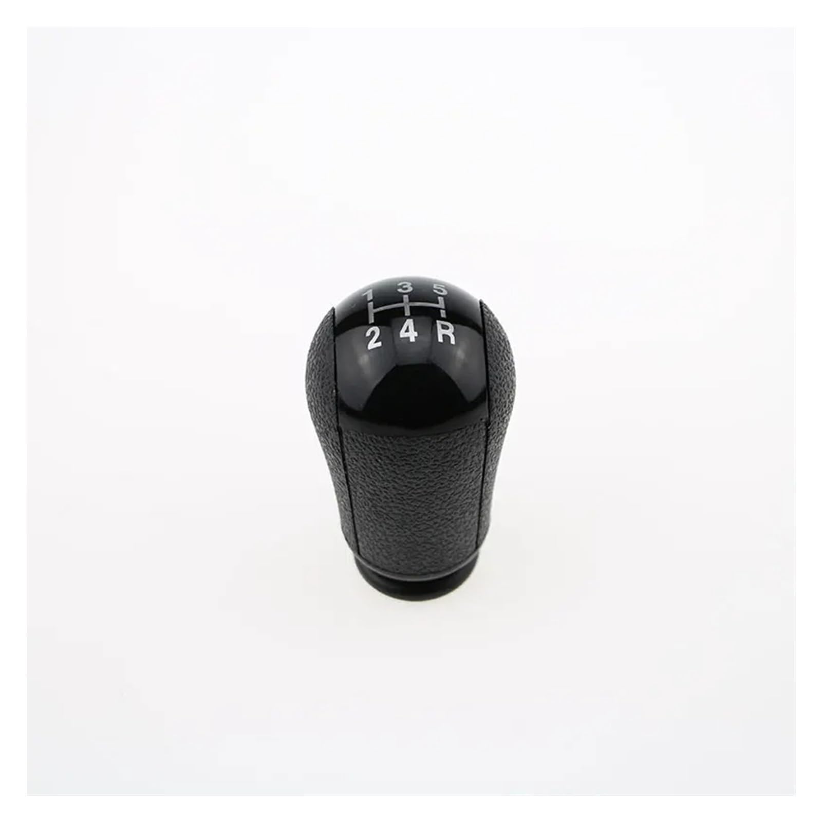 BWSDMZJQRT Car Gear Shifter Knob for Focus for Mondeo MK3 S-MAX C-MAX MT 5 Speed Car Gear Head Shift Knob(Black)