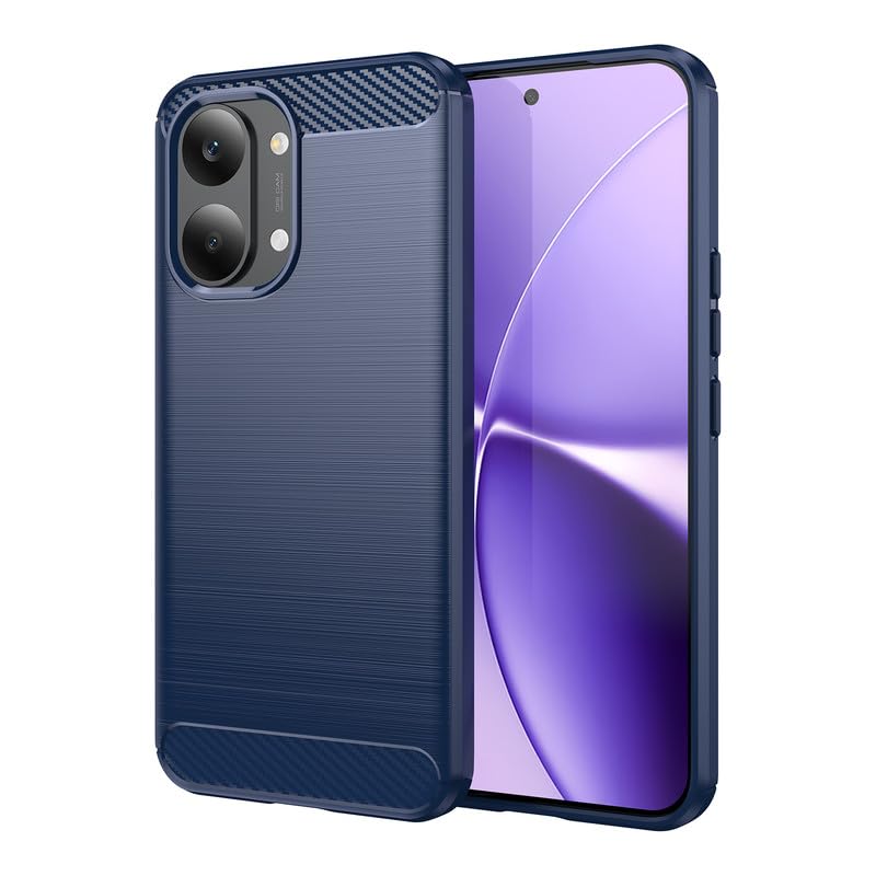 Image of Basic Case for Poco X8 Pro Max 5G (Carbon Fibre Blue)