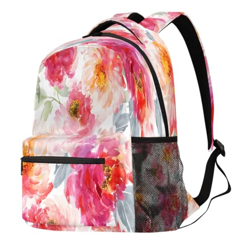 Sac à dos d'école grand format et sac de randonnée pour voyage et ordinateur