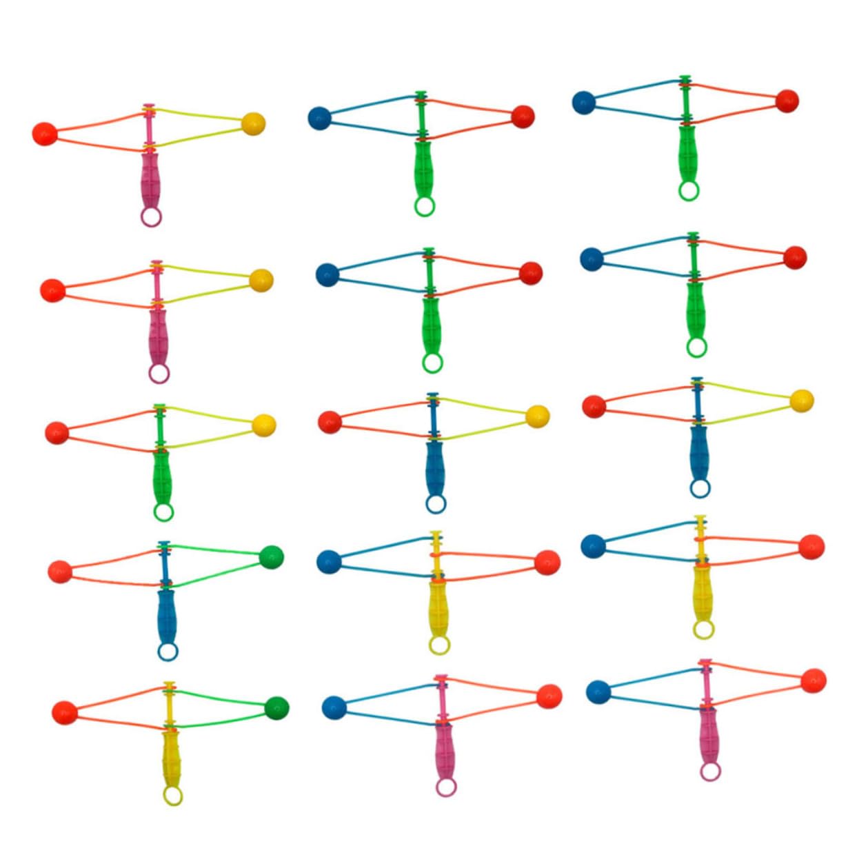 CORHAD 25Pcs Plastic Noisemakers Hands for Celebrations Parties Events Easy to Use Plastic Balls for Fun Entertainment