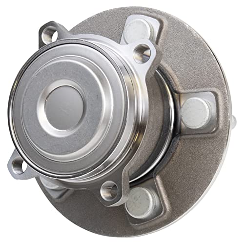 Image of TRQ 2 Piece Wheel Bearing & Hub Assembly Set Compatible with 2012-2016 Tesla S