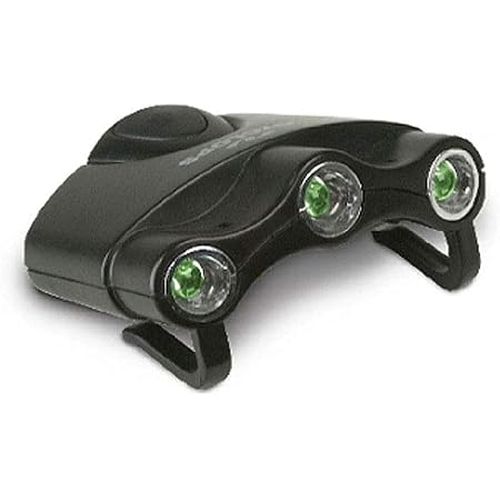 Cyclops Orion LED Hat Clip Light, Green 