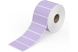 Rollo Multi-Purpose Purple Thermal Labels: Optimize Office Labeling and Personal Projects