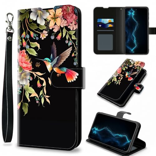 Coque antichoc Samsung S25 FE anti-RFID avec rabat magnétique et cartes