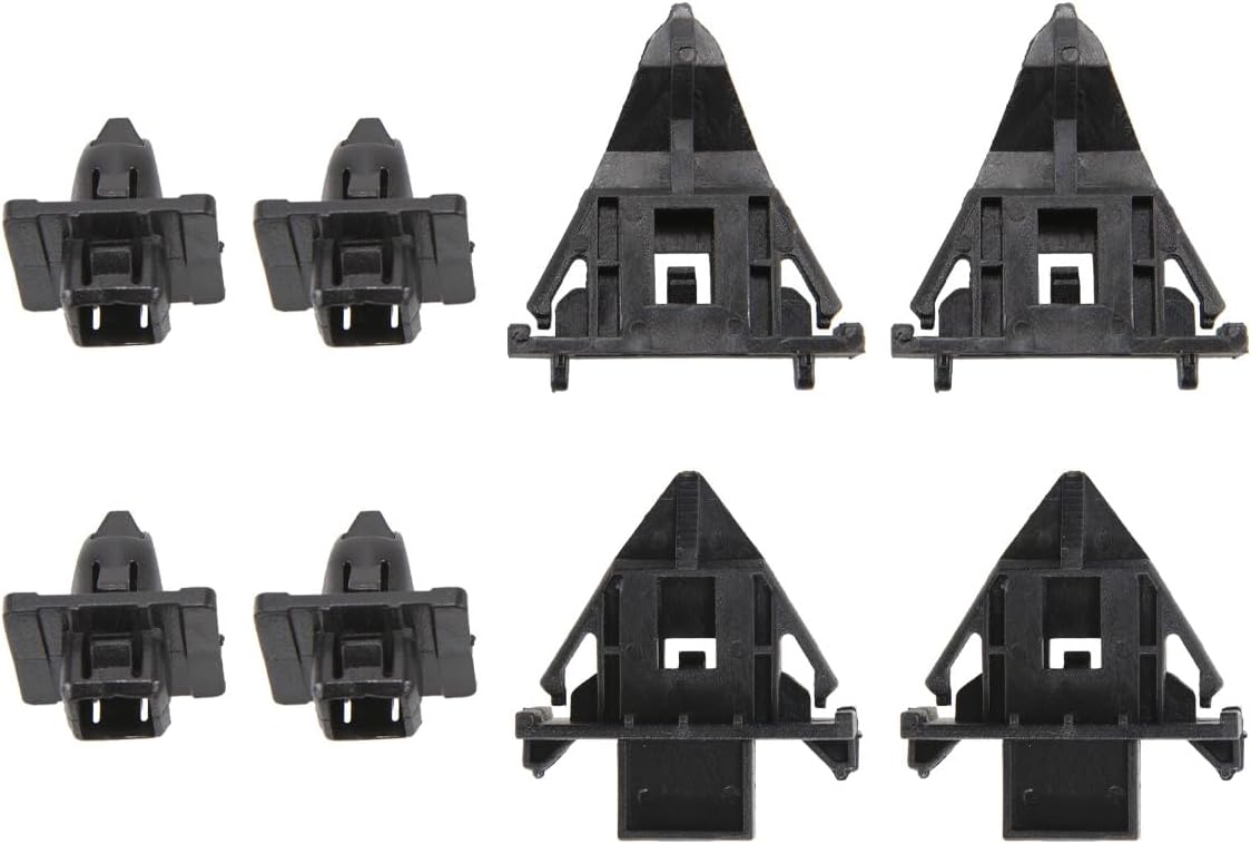 RLB-HILON 8PCS Front Fender Moulding Clips Compatible with Toyota FJ Cruiser 2007 2008 2009 2010 2011 2012 2013 2014 Year, Cowl Moulding Clip Retainer Kit